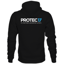 Load image into Gallery viewer, PROTEC17 Zipper Hoodie - Black